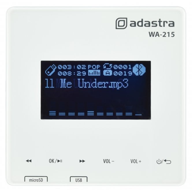 Adastra Adastra  WA-215 Wall Mount Amplifier & Media Player Bluetooth