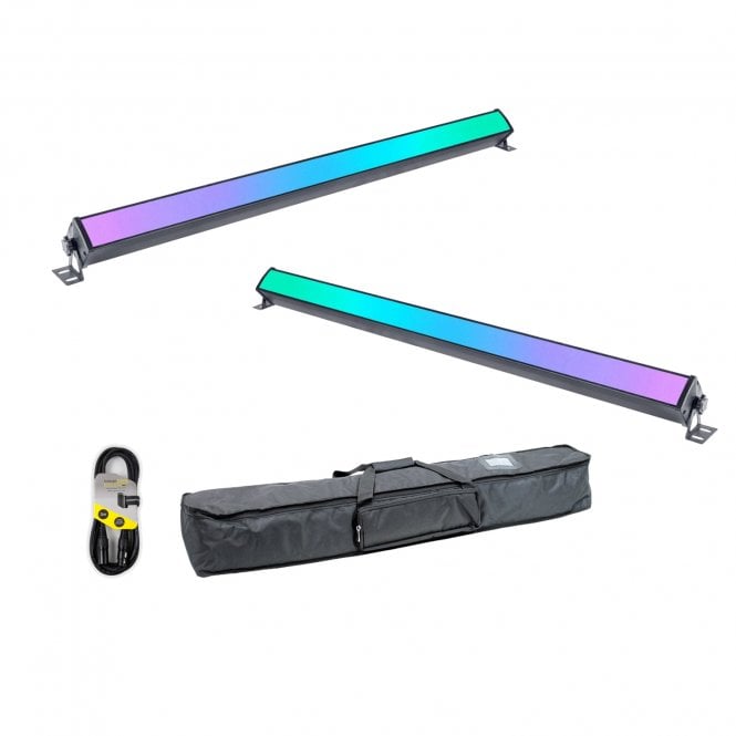 AFX Light AFX Light AFX BARLED200-FX Animation LED Bars with Bag Bundle