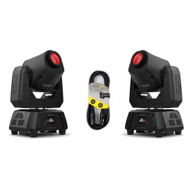 Chauvet Intimidator Spot 160 ILS Twin Pack Bundle