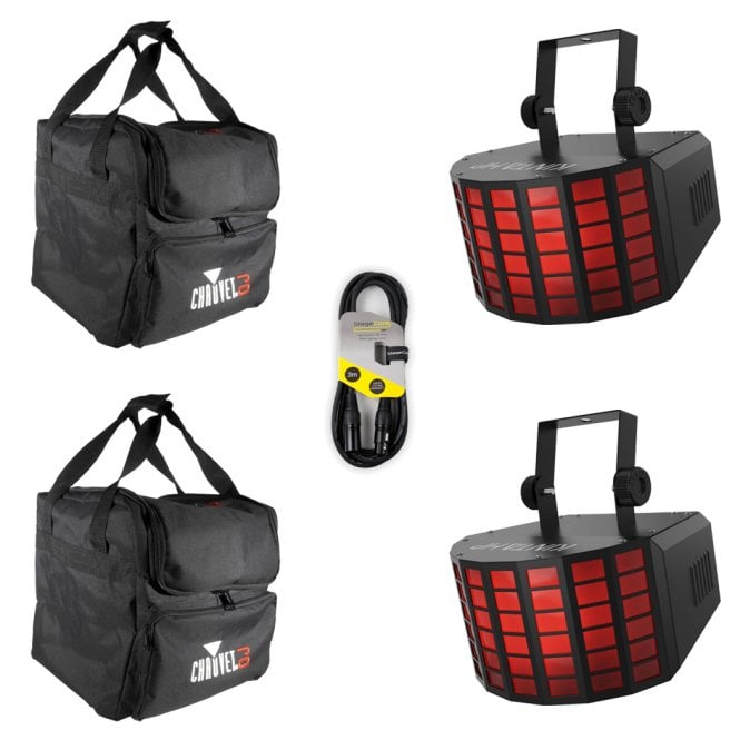 Chauvet Chauvet  Kinta HP Twin Pack with Gear Bags Bundle