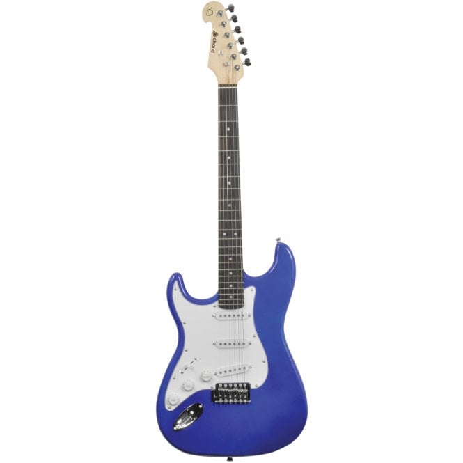 Chord Chord  CAL63/LH-MBL Left Hand Electric Guitar- Metallic Blue