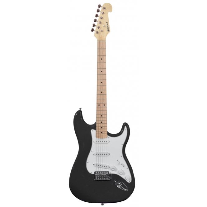 Chord Chord  CAL63M-BK Electric Guitar - Maple & Black