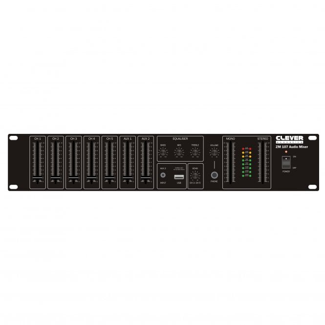 Clever Acoustics Clever Acoustics  ZM107 Rackmount Audio Mixer