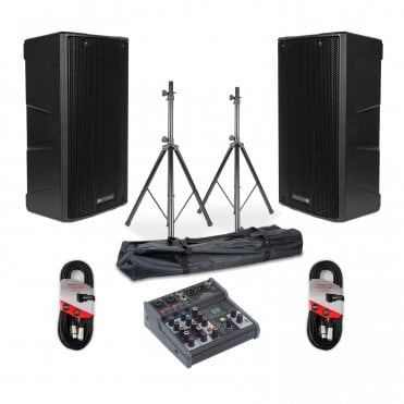 dB Technologies B-Hype 12 Speaker with Mixer & Stand Bundle