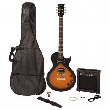 Encore Blaster E90 Electric Guitar Pack - Tobacco Sunburst