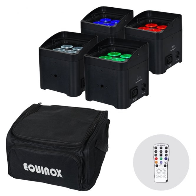 Equinox Equinox  Colour Raider Lithium Battery Uplighter Pack