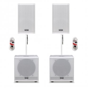 FBT VN 1000 Active PA System Package White