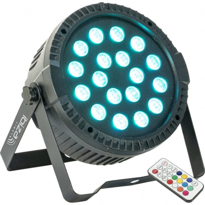 Ibiza Sound Ibiza Sound Ibiza Light THINPAR-18X1RGB LED Par