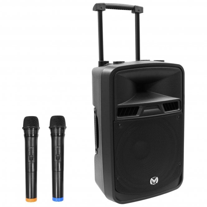 MAC MAH MAC MAH  Mobile 12UHF Portable Speaker with 2 handheld mics