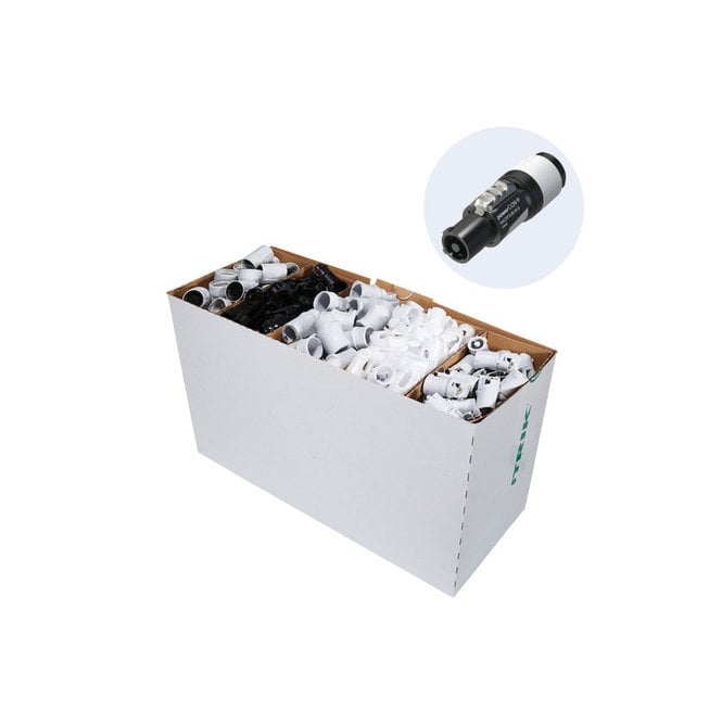 Neutrik Neutrik  NAC3FXXB-W-L-D powerCon Connector (Box of 100)