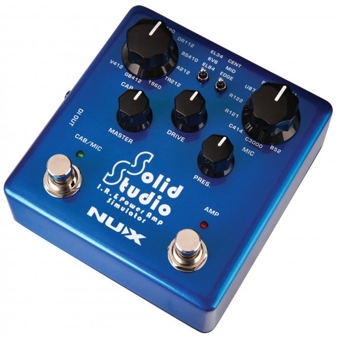 NU-X NU-X  Solid Studio IR & Power Amp Simulator Pedal