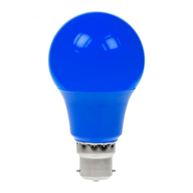 Prolite Prolite  6W Dimmable LED GLS Lamp BC Blue