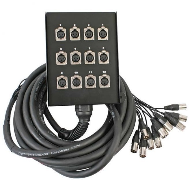 Pulse Pulse  12-Way XLR Multicore Stage Box