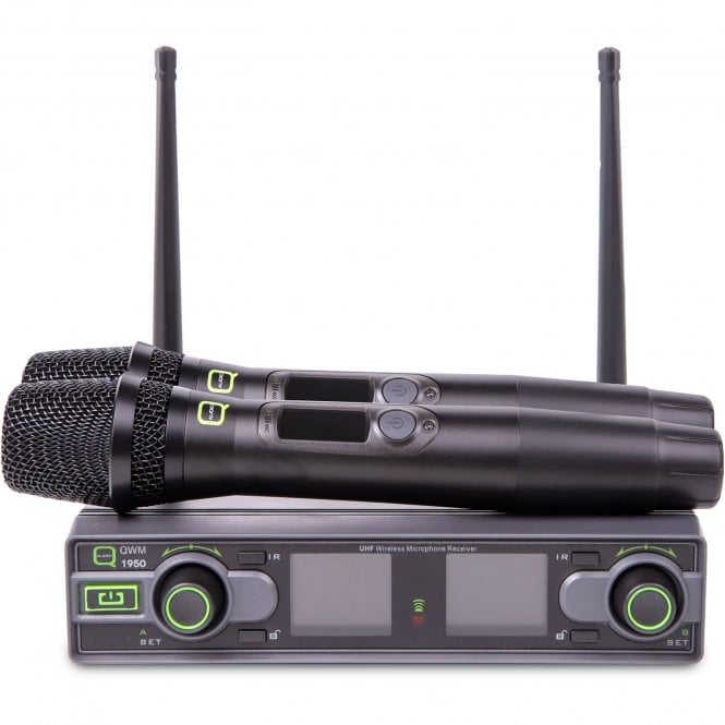 Q-Audio Q-Audio  QWM1950HH Dual UHF Handheld System - CH70