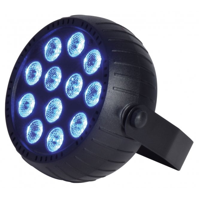 QTX QTX  BATPAR-18 Rechargeable Mini LED PAR Light - Black