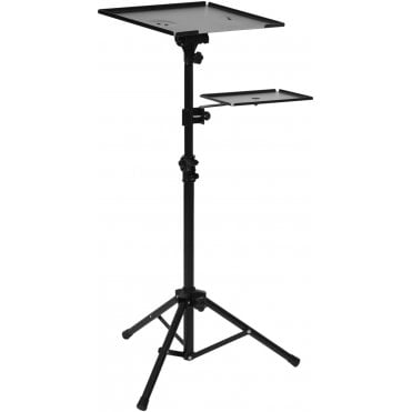 SoundLAB Adjustable Tripod Laptop Stand with Mouse Shelf