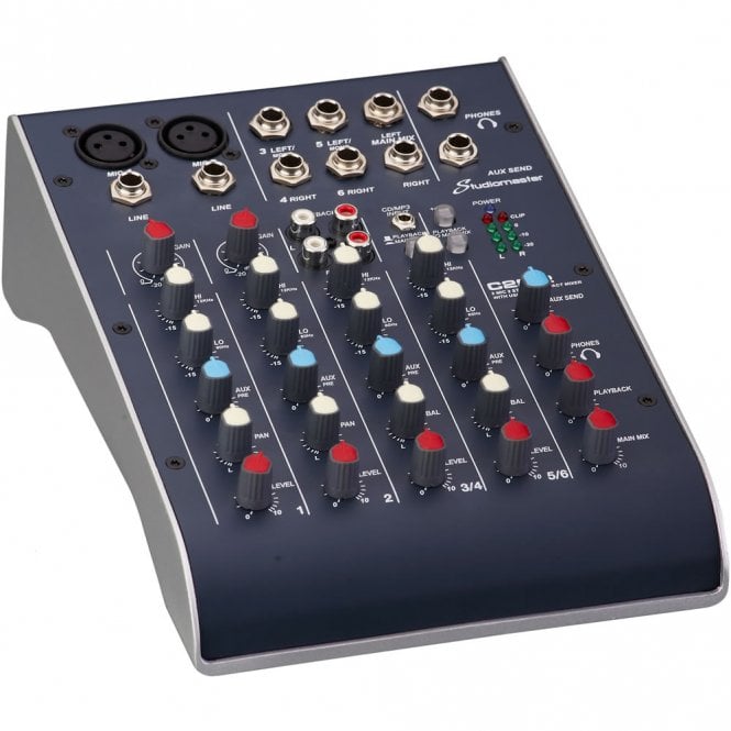 Studiomaster Studiomaster  C2S-2 Compact Mixer with USB