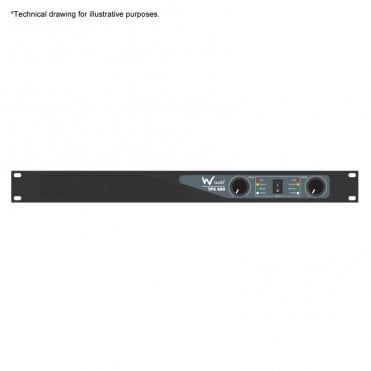 W Audio TPX-650 Power Amplifier