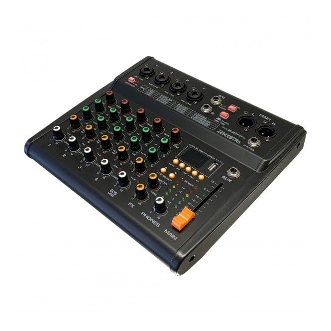 ZZIPP ZZIPP  ZZMXBTR6 6 Channel Mixer with DSP Effects & Bluetooth